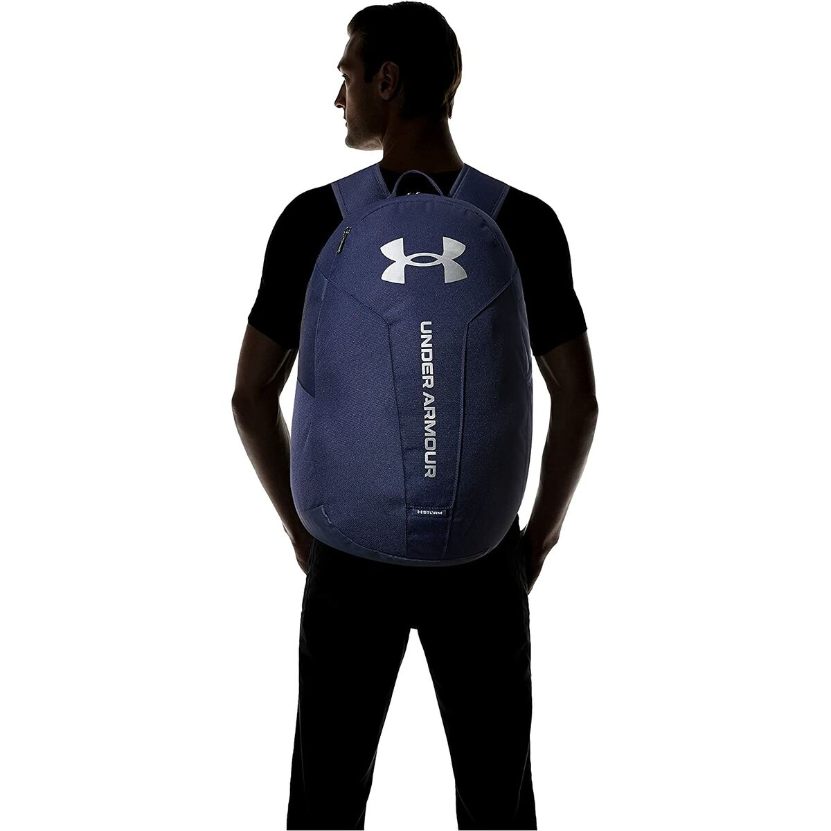 🏋️‍♂️ Under Armour Hustle Lite Gym Bag – Navy Blue 💙