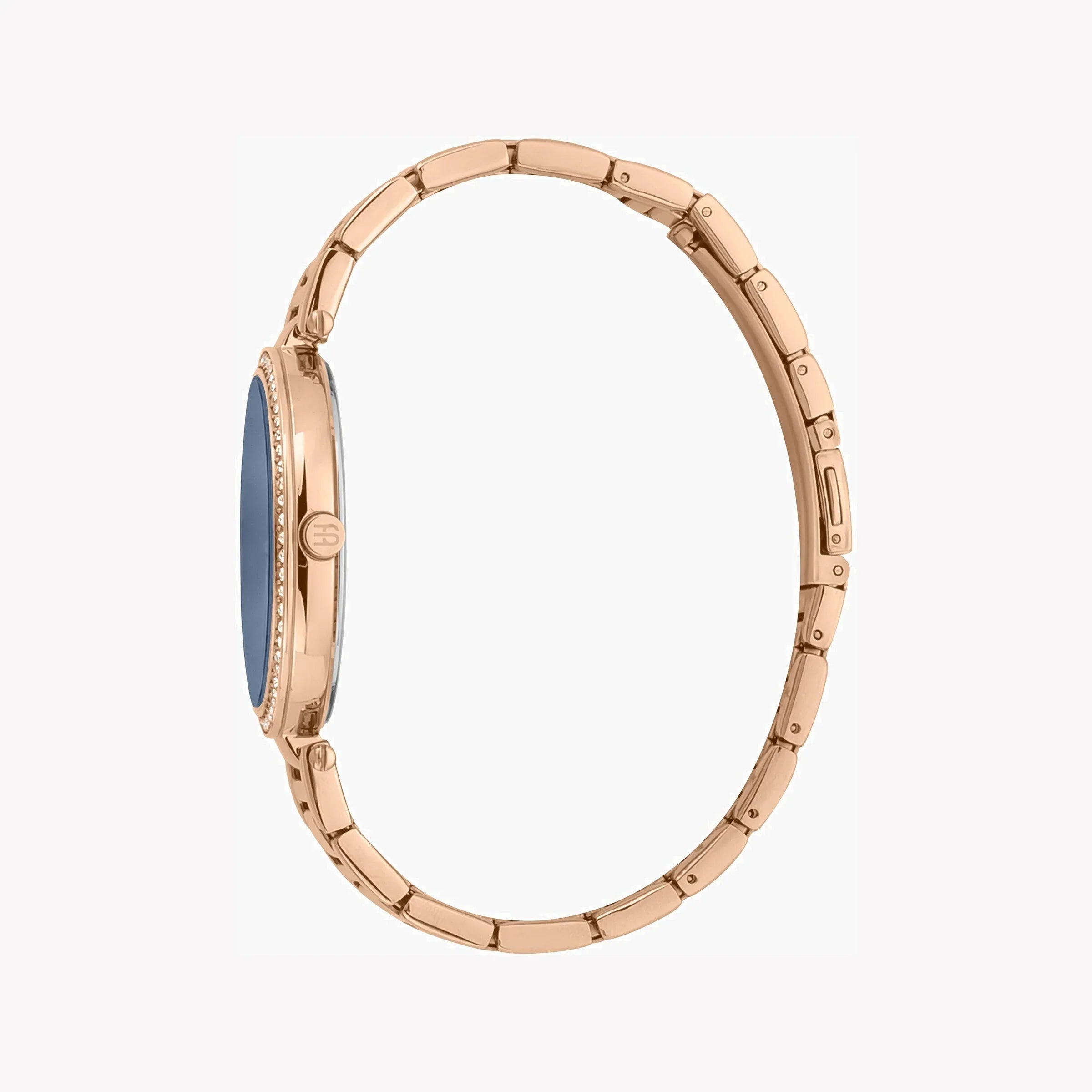 ⌚ Esprit Women's Watch – Rose Gold, Blue Dial