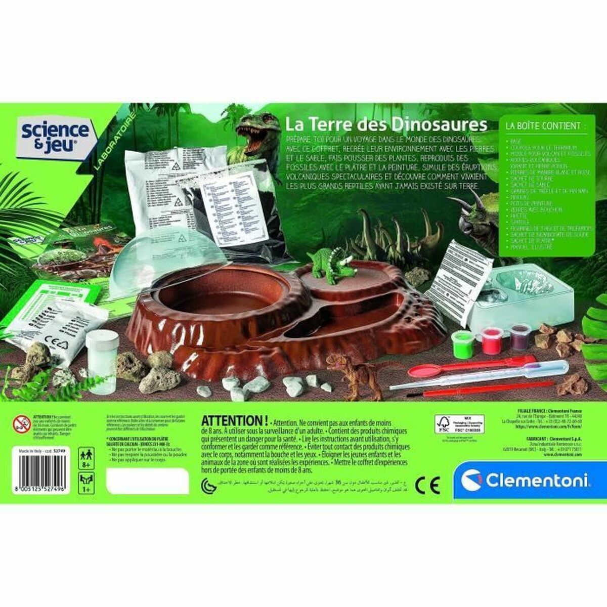 🦖 Clementoni – Land of the Dinosaurs 🌋