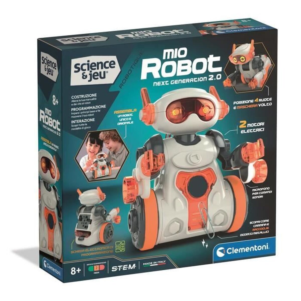 Clementoni Mio Robot 2.0 🤖 – Build, program, play!