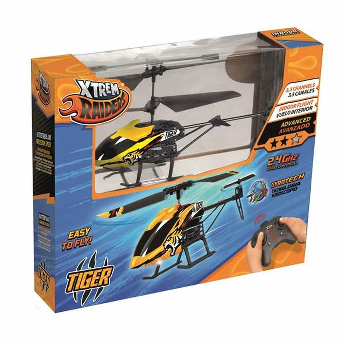 🚁 Xtreme Raiders Tiger – Remote Control Helicopter