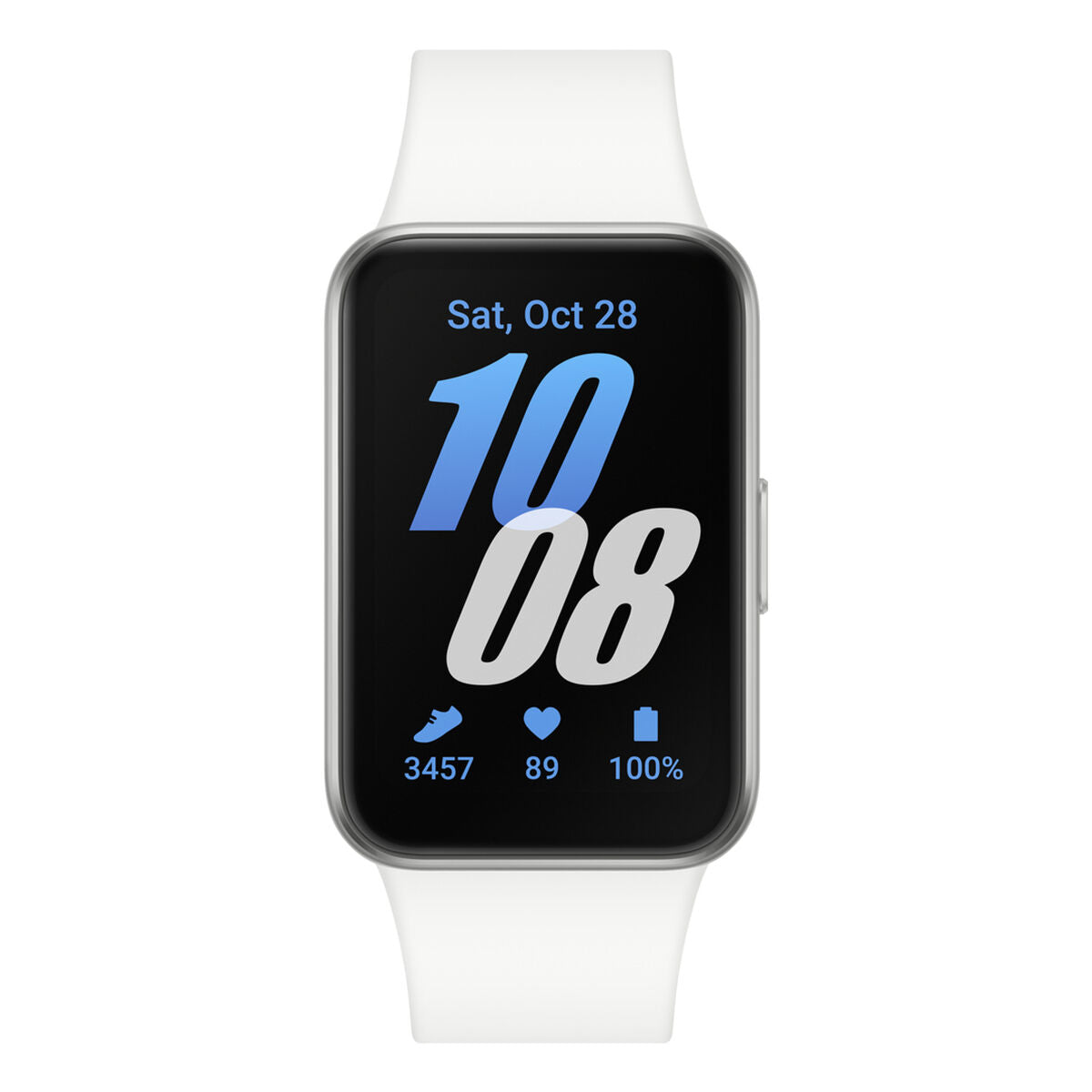 🩶 Samsung Galaxy Fit 3 Silver 40 mm – Stílus & Technológia egyben!