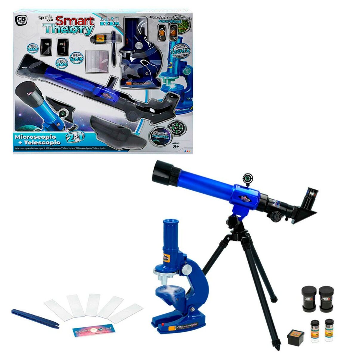 🔬✨ Colorbaby Smart Theory – Microscope &amp; Telescope Set 🌟