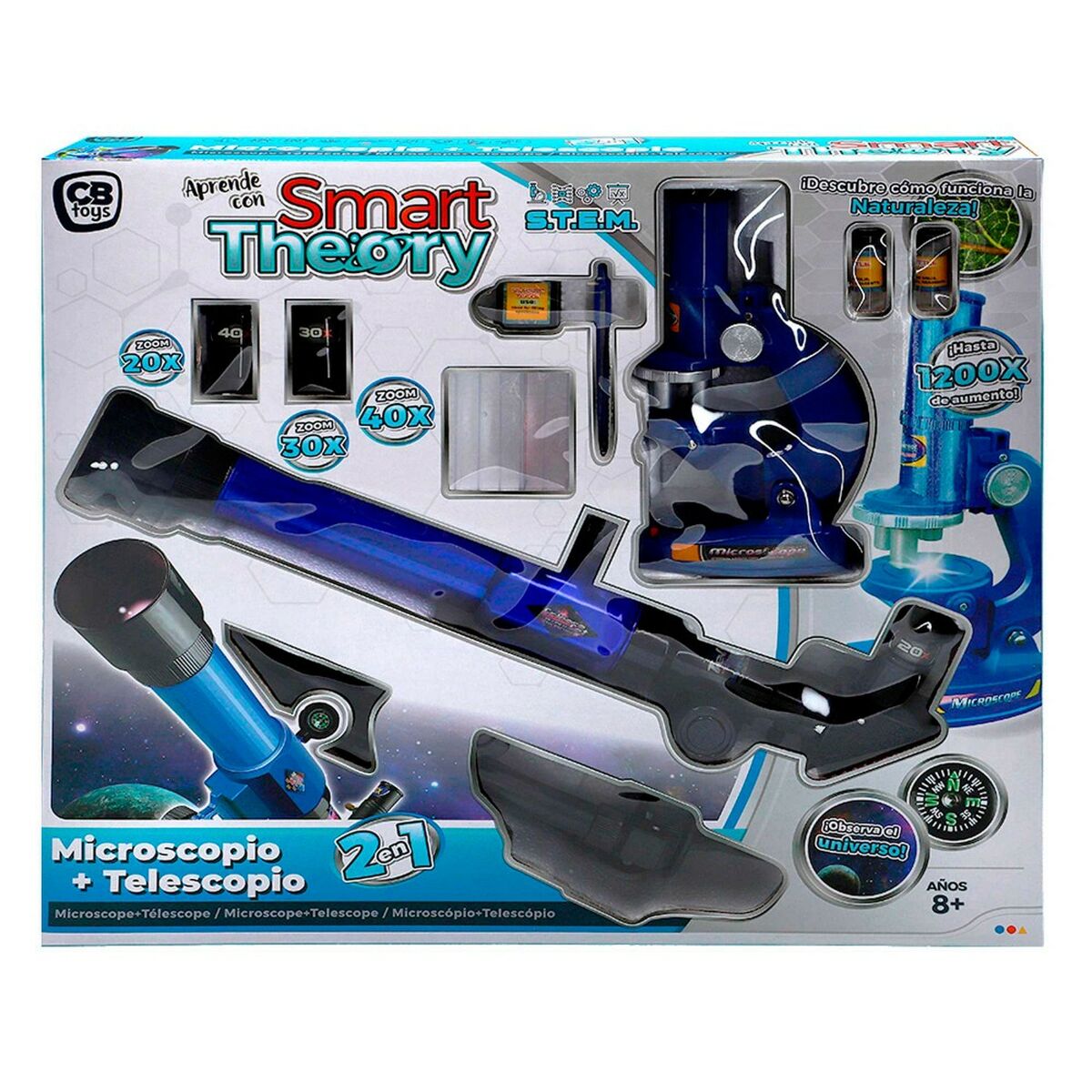 🔬✨ Colorbaby Smart Theory – Microscope &amp; Telescope Set 🌟