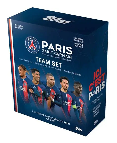 🏆 Topps PSG 2023/24 Team Set – Guaranteed HIT! 💥